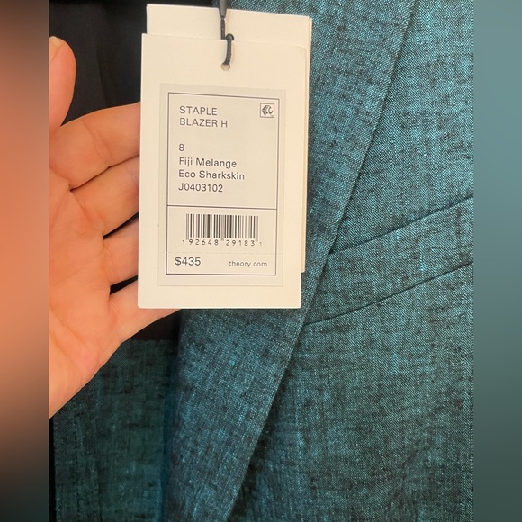 NWT, Theory, Blazer, Sz. 8 - Picture 3 of 5
